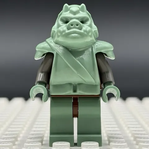 Lego Star Wars Gamorrean Guard Minifigure sw0075 Dark Gray Arms 4476