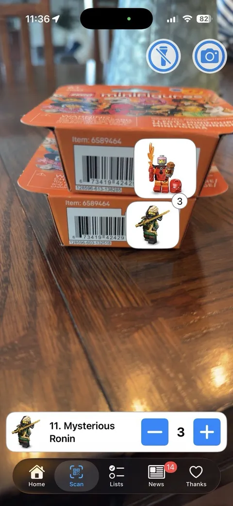LEGO MINIFIGURES Series 29 Mysterious Ronin Minifigure and Bionicle Cosplayer