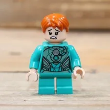 LEGO Marvel Eternals Sprite Minifigure Teal Armor Short Legs Figure sh0769 76145