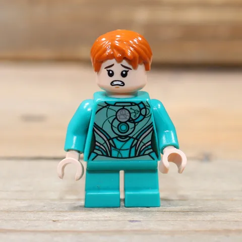 LEGO Marvel Eternals Sprite Minifigure Teal Armor Short Legs Figure sh0769 76145