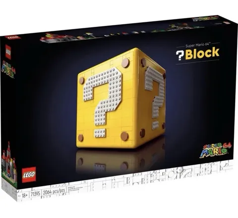 LEGO Super Mario: Super Mario 64 Question Mark Block (71395) Used. Retired