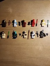 LEGO Star Wars Minifigures Mixed Lot 10 With Accessories Anakin ~ See Photos