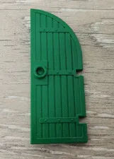 Lego 2554 Green Door 1 x 3 x 6 Curved Top Replacement Part Piece