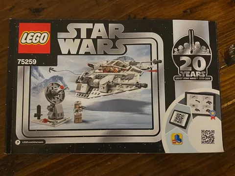 Lego Star Wars SNOWSPEEDER 75259 *INSTRUCTIONS ONLY*