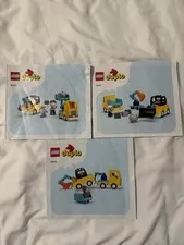 Lego Duplo 10475 3 in 1 Construction Vehicles Instructions Manual