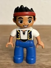 LEGO DUPLO JAKE AND THE NEVERLAND PIRATES 2.7” ACTION FIGURE PLASTIC TOY
