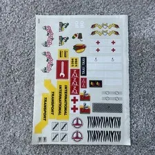 Vintage Sticker Sheet For Lego Idea Book 260 From 1990.