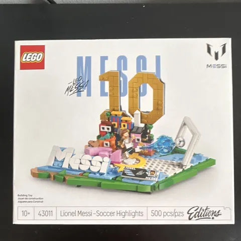 LEGO Lionel Messi Soccer Highlights 43011 Complete Set 500pcs 10+ Limited Ed