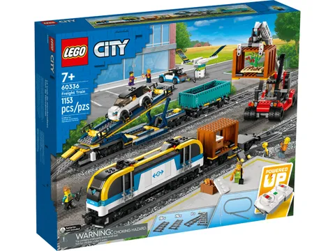 LEGO City: Freight Train (60336) New Without Box - Complete Set- Retired Set