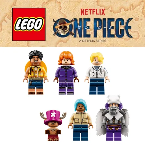 LEGO One Piece Minifigures ONLY from set #75645 Battle at Drum Castle