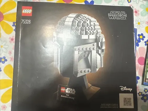 LEGO Star Wars 75328 The Mandalorian Helmet Instruction Book Only