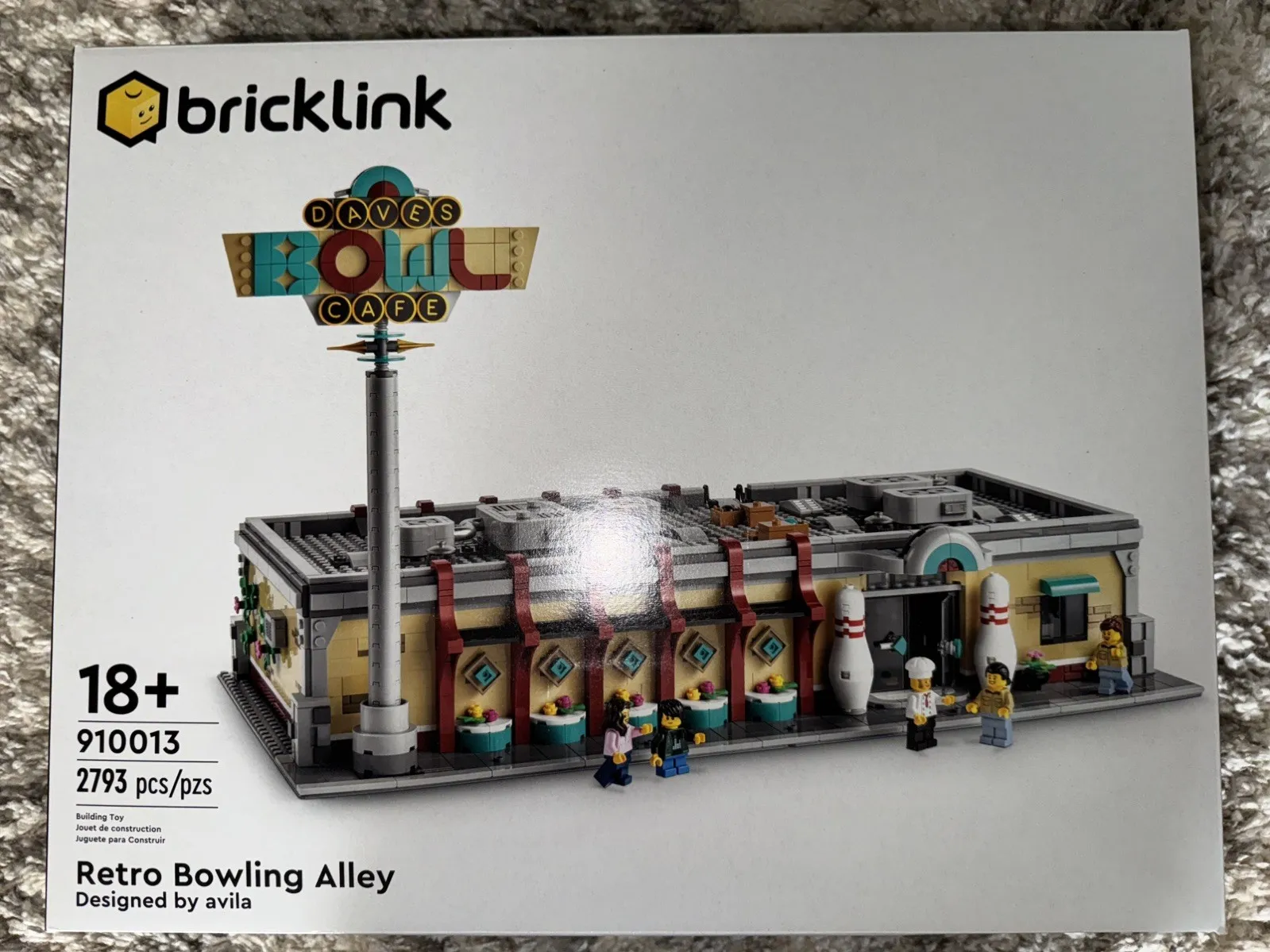 LEGO Retro Bowling Alley - Bricklink - 910013