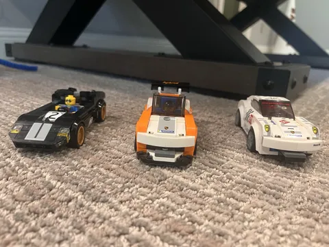 LEGO Speed Champions Porsche 911 GT Finish Line 75876 Built Car Lot (3)
