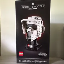 LEGO Star Wars: Scout Trooper Helmet (75305) INCLUDES BOX AND INSTRUCTIONS