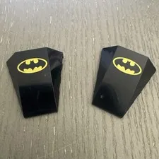 LEGO Wedge 4 x 4 Triple Curved without Studs with Batman Logo (16316 / 47753)