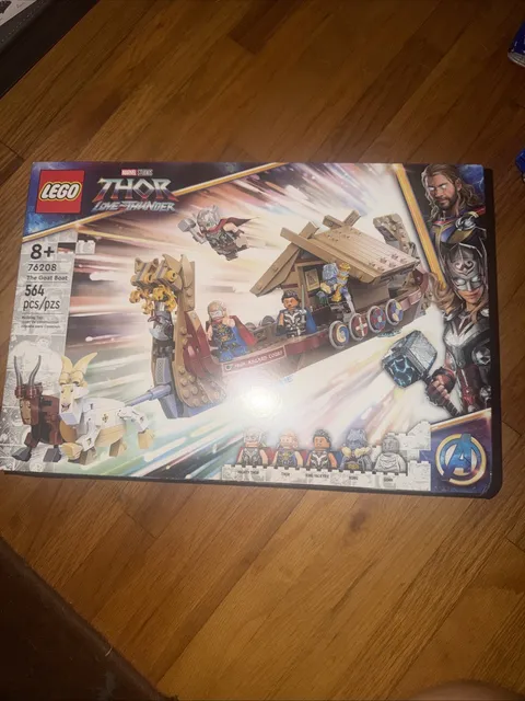LEGO Marvel Thor  The Goat Boat 76208 NEW Sealed Box Love Thunder 564 pcs