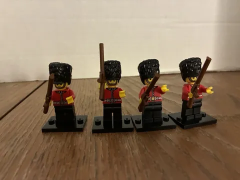 Lego Cmf Series 5 Royal Guard Lot Of 4