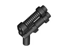 LEGO Star Wars Black Two Barrel Blaster Pistol Gun Weapon