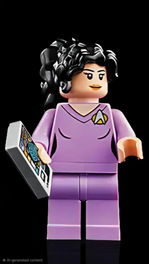 LEGO 10356 Counselor Deanna Troi  Minifig Star Trek USS Enterprise  trek002