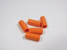 LEGO 5 Reddish Orange Technic Axle Connections O1