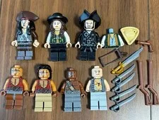 LEGO Minifigure 4195 Pirates of the Caribbean Lot Set Bulk Queen Anne's Revenge
