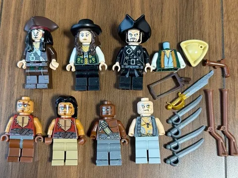 LEGO Minifigure 4195 Pirates of the Caribbean Lot Set Bulk Queen Anne's Revenge
