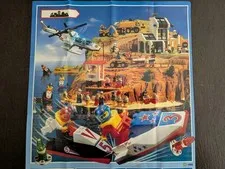 Vintage (1996) LEGO Product TOWN - Waterfront Sets Poster - RARE