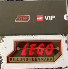 LEGO 5007016 1950's Retro Tin Poster Sign Limited Edition VIP 2021 NEW