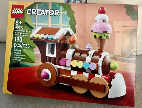 🎄❤️ Lego CREATOR Celebration Series: Gingerbread Train Ornament 🎄❤️