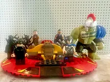 LEGO Marvel Thor Ragnarok Minifigures Lot Hela Grandmaster Hulk Thor Valkyrie