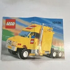 LEGO 10156 Truck w/ Instruction Manual & Minifigure COMPLETE