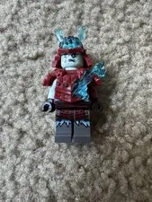 LEGO Ninjago Blizzard Warrior Samurai Minifigure 70671 njo0518 Retired Rare