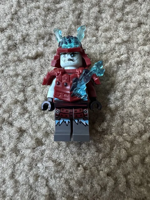 LEGO Ninjago Blizzard Warrior Samurai Minifigure 70671 njo0518 Retired Rare