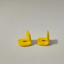 Lego 2610 Yellow Replacement Add-on Pieces Parts Lot of 2