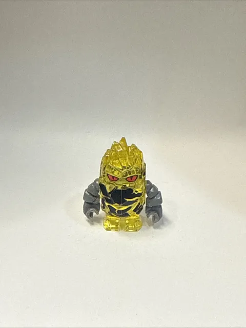 Lego Power Miners Rock Monster Minifigure 2010 Combustix Trans-Yellow pm023 8188