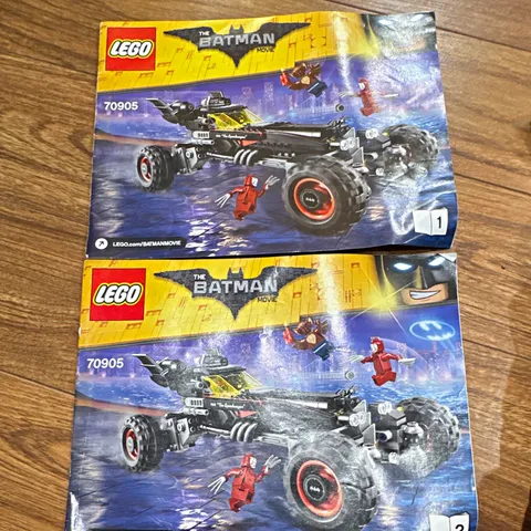 LEGO Batman Movie 70905 The Batmobile Batman No Box no minifig
