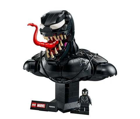 PRE-ORDER LEGO Marvel Venom Bust 76356 Movie Model Exclusive Minifigure New July