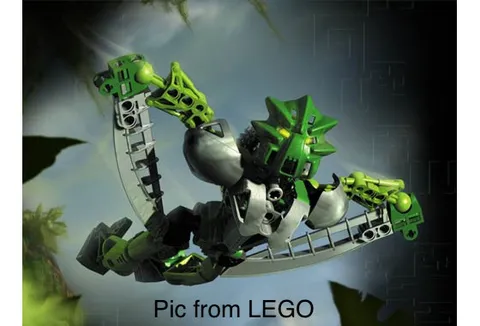 LEGO Bionicle Toa Nuva 8567 Lewa Nuva Set Complete