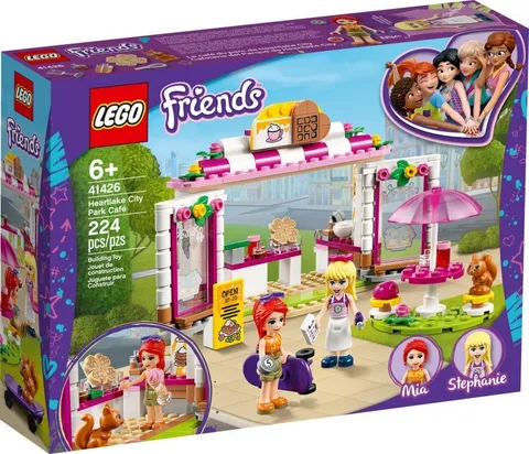 LEGO Friends 41426 Heartlake City Park Cafe Coffee Shop Set 224pcs