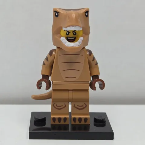 LEGO T-Rex Costume Fan Collectible Minifigure Series 24 CMF 71037 Dinosaur Guy
