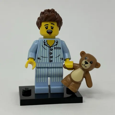Lego Sleepyhead Minifigure Boy PJs Collectible Series 6 CMF Complete Teddy Bear