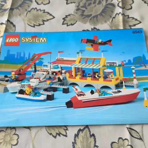 LEGO Instructions System 6543 Sail N'Fly Marina Booklet 1994 Multilingual