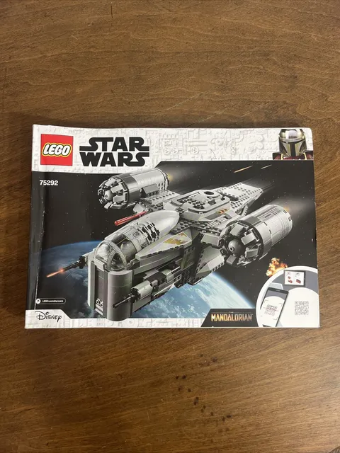 Lego Star Wars The Mandalorian The Razor Crest 75292 INSTRUCTION MANUAL ONLY FS