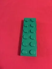Lego Brick Plastic Case School or Mini Figure Storage Box Green