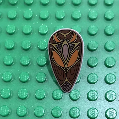 LEGO #24 Lord of the Rings Hobbit Ovoid shield  minifigures 79012