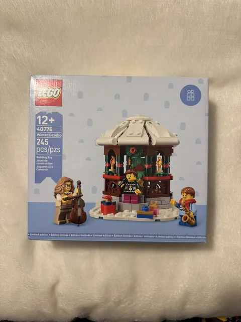 LEGO Winter Gazebo 40778 Christmas Village Set Limited Edition Brand New Sealed