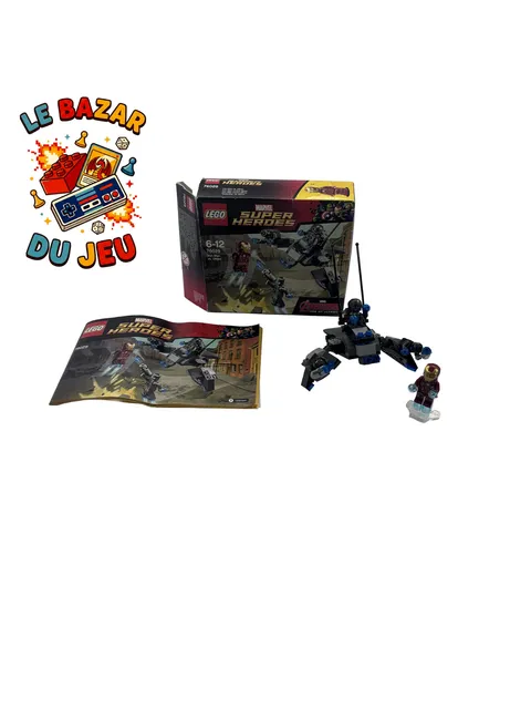 LEGO Marvel Super Heroes 76029 Iron Man vs Ultron Complete Manual Box