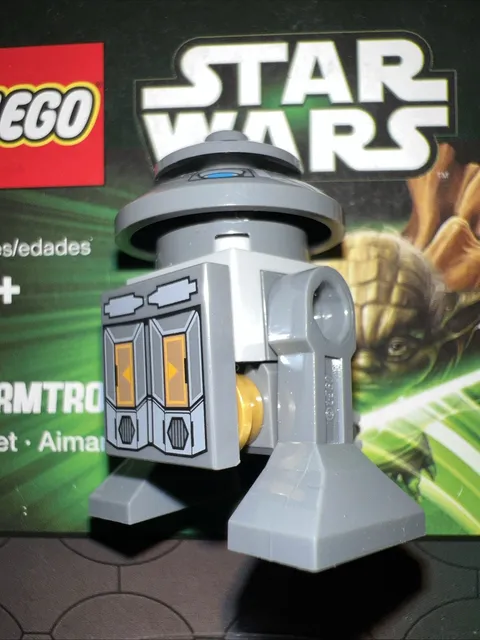 LEGO T7-O1 Astromech Droid Minifigure - 9497 Star Wars - Republic  Starfighter