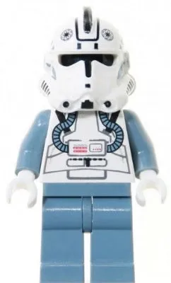 LEGO® Minifigure Star Wars sw0118 Clone Trooper V-wing Pilot (Phase 2) Sand Blue