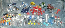 Approx 3 lbs mixed Bionicles, 200+ pieces, used, not picked through, instruction